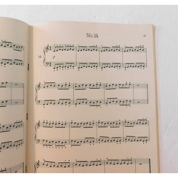 Hanon Schaum For Piano Book One By John W. Schaum 1946 - Picture 5 of 6